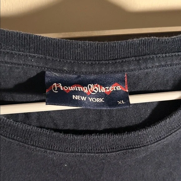 Rowing Blazers Navy Tee with Red Details - Picture 2 of 3